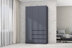 МС "Хилтон" Шкаф №2 1200 (Графит) в Камышлове - kamyshlov.mebel24.online | фото