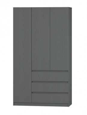 МС "Хилтон" Шкаф №2 1200 (Графит) в Камышлове - kamyshlov.mebel24.online | фото 2