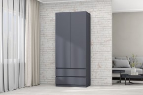 МС "Хилтон" Шкаф №3 900 (Графит) в Камышлове - kamyshlov.mebel24.online | фото