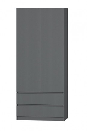 МС "Хилтон" Шкаф №3 900 (Графит) в Камышлове - kamyshlov.mebel24.online | фото 2