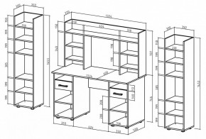 Набор для детской Остин-13 в Камышлове - kamyshlov.mebel24.online | фото 3