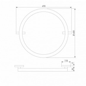 Накладной светильник Elektrostandard Slim Magnetic a068912 в Камышлове - kamyshlov.mebel24.online | фото 3