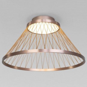 Накладной светильник Eurosvet Cesta 40019/1 LED коричневый в Камышлове - kamyshlov.mebel24.online | фото