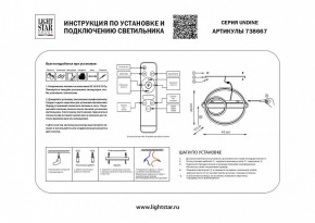 Накладной светильник Lightstar Undine 738667 в Камышлове - kamyshlov.mebel24.online | фото 2