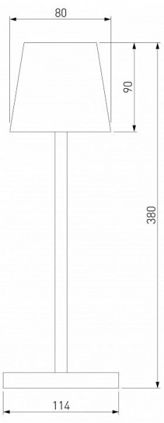 Настольная лампа декоративная Elektrostandard Mist a063928 в Камышлове - kamyshlov.mebel24.online | фото 3