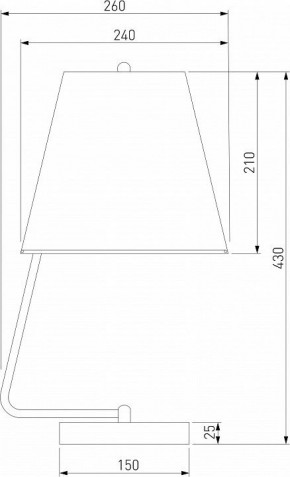 Настольная лампа декоративная Eurosvet Amaretto 01165/1 хром в Камышлове - kamyshlov.mebel24.online | фото 2