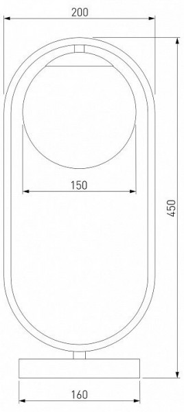 Настольная лампа декоративная Eurosvet Ringo 01138/1 золото в Камышлове - kamyshlov.mebel24.online | фото 3
