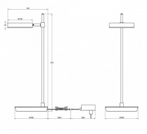 Настольная лампа декоративная Maytoni Fad MOD070TL-L8W3K в Камышлове - kamyshlov.mebel24.online | фото 3