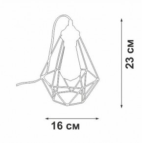 Настольная лампа декоративная Vitaluce V2803 V2803-1/1L в Камышлове - kamyshlov.mebel24.online | фото 3