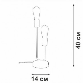 Настольная лампа декоративная Vitaluce V3005 V3005-1/2L в Камышлове - kamyshlov.mebel24.online | фото 5