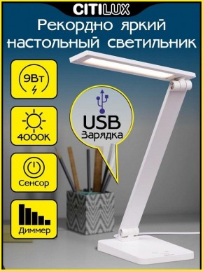 Настольная лампа офисная Citilux Ньютон CL803080 в Камышлове - kamyshlov.mebel24.online | фото 2