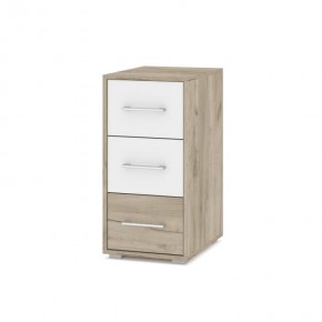 ОЛИВИЯ О62 Комод-тумба (дуб серый/белый) в Камышлове - kamyshlov.mebel24.online | фото