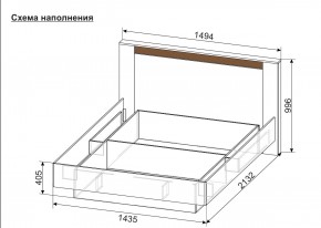 ОРЛАНДО Спальный гарнитур (модульный) в Камышлове - kamyshlov.mebel24.online | фото 7