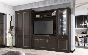 ОРЛЕАН Гостиная (модульная) ясень темный в Камышлове - kamyshlov.mebel24.online | фото 1