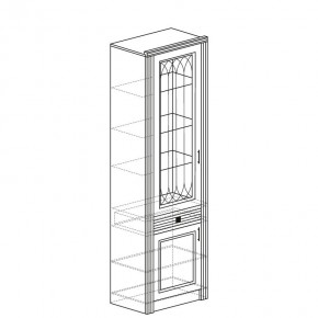 ОРЛЕАН Гостиная (модульная) ясень темный в Камышлове - kamyshlov.mebel24.online | фото 7