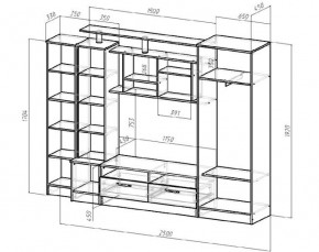 ОСКАР Гостиная (ЯШТ/ЯШС) в Камышлове - kamyshlov.mebel24.online | фото 2