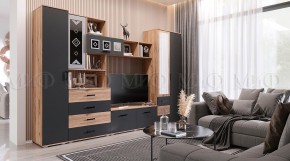 Пенал Белла (Сандал, Графит/Дуб крафт) в Камышлове - kamyshlov.mebel24.online | фото 5