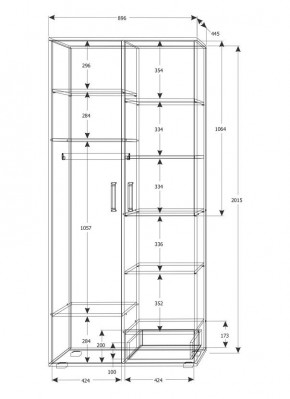 Подростковая Юпитер (модульная) в Камышлове - kamyshlov.mebel24.online | фото 25