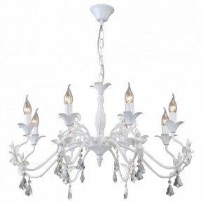 Подвесная люстра Arte Lamp Angelina A5349LM-8WH в Камышлове - kamyshlov.mebel24.online | фото 3