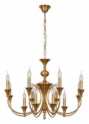 Подвесная люстра Arte Lamp Collinetta A4094LM-12PB в Камышлове - kamyshlov.mebel24.online | фото 2