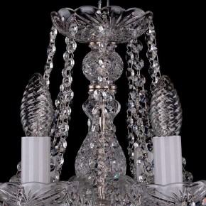 Подвесная люстра Bohemia Ivele Crystal 1402 1402/10/160/Ni в Камышлове - kamyshlov.mebel24.online | фото 4