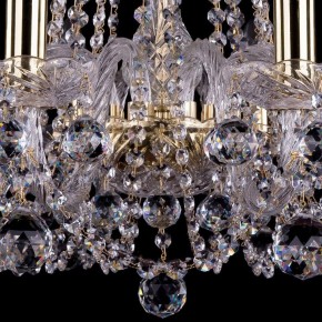 Подвесная люстра Bohemia Ivele Crystal 1402 1402/10/240/G/Balls в Камышлове - kamyshlov.mebel24.online | фото 3