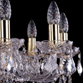 Подвесная люстра Bohemia Ivele Crystal 1402 1402/10/240/G/Leafs в Камышлове - kamyshlov.mebel24.online | фото 2