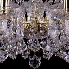 Подвесная люстра Bohemia Ivele Crystal 1402 1402/10/240/G/Leafs в Камышлове - kamyshlov.mebel24.online | фото 5