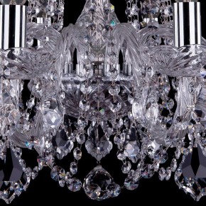 Подвесная люстра Bohemia Ivele Crystal 1402 1402/10/240/Ni/Leafs в Камышлове - kamyshlov.mebel24.online | фото 3