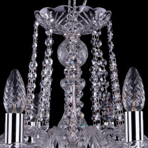 Подвесная люстра Bohemia Ivele Crystal 1402 1402/10/240/Ni/Leafs в Камышлове - kamyshlov.mebel24.online | фото 4