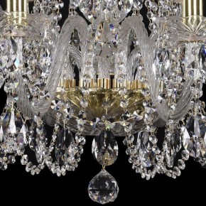 Подвесная люстра Bohemia Ivele Crystal 1402 1402/10+5/300/G в Камышлове - kamyshlov.mebel24.online | фото 3