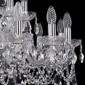 Подвесная люстра Bohemia Ivele Crystal 1402 1402/12+6/240/Ni в Камышлове - kamyshlov.mebel24.online | фото 2