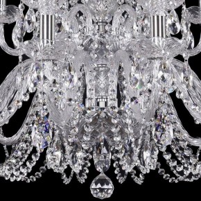 Подвесная люстра Bohemia Ivele Crystal 1402 1402/12+6/300/2d/Ni в Камышлове - kamyshlov.mebel24.online | фото 3