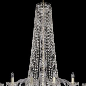 Подвесная люстра Bohemia Ivele Crystal 1402 1402/20/530/h-164/G в Камышлове - kamyshlov.mebel24.online | фото 3