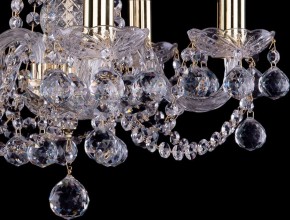 Подвесная люстра Bohemia Ivele Crystal 1402 1402/5/141/G/Balls в Камышлове - kamyshlov.mebel24.online | фото 2