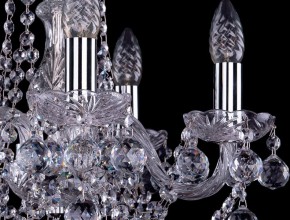 Подвесная люстра Bohemia Ivele Crystal 1402 1402/5/141/Ni/Balls в Камышлове - kamyshlov.mebel24.online | фото 2