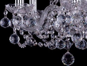 Подвесная люстра Bohemia Ivele Crystal 1402 1402/5/141/Ni/Balls в Камышлове - kamyshlov.mebel24.online | фото 3