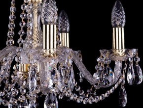 Подвесная люстра Bohemia Ivele Crystal 1402 1402/5/160/G в Камышлове - kamyshlov.mebel24.online | фото 2