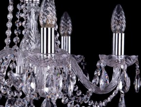 Подвесная люстра Bohemia Ivele Crystal 1402 1402/5/160/Ni в Камышлове - kamyshlov.mebel24.online | фото 3