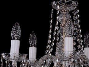 Подвесная люстра Bohemia Ivele Crystal 1402 1402/5/160/Pa в Камышлове - kamyshlov.mebel24.online | фото 3