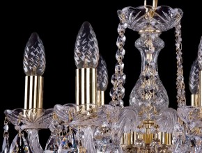 Подвесная люстра Bohemia Ivele Crystal 1402 1402/6/141/G в Камышлове - kamyshlov.mebel24.online | фото 3
