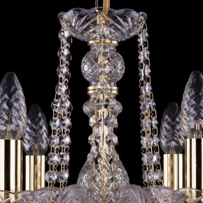 Подвесная люстра Bohemia Ivele Crystal 1402 1402/6/160/G/Balls в Камышлове - kamyshlov.mebel24.online | фото 4