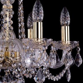 Подвесная люстра Bohemia Ivele Crystal 1402 1402/6/160/G/Leafs в Камышлове - kamyshlov.mebel24.online | фото 2
