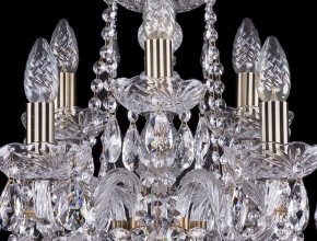 Подвесная люстра Bohemia Ivele Crystal 1402 1402/6_3/195/Pa в Камышлове - kamyshlov.mebel24.online | фото 3