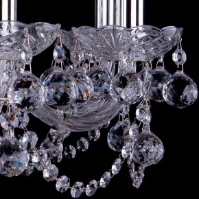 Подвесная люстра Bohemia Ivele Crystal 1402 1402/8/195/Ni/Balls в Камышлове - kamyshlov.mebel24.online | фото 3