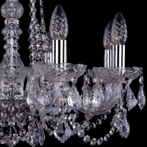 Подвесная люстра Bohemia Ivele Crystal 1402 1402/8/195/Ni/Leafs в Камышлове - kamyshlov.mebel24.online | фото 2