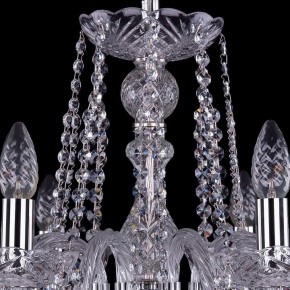 Подвесная люстра Bohemia Ivele Crystal 1402 1402/8/240/Ni в Камышлове - kamyshlov.mebel24.online | фото 4
