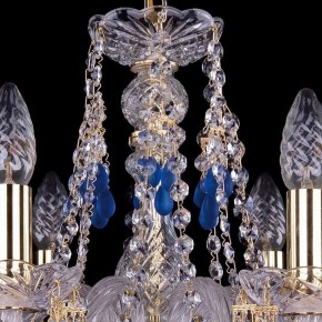 Подвесная люстра Bohemia Ivele Crystal 1410 1410/6/160/G/V3001 в Камышлове - kamyshlov.mebel24.online | фото 4