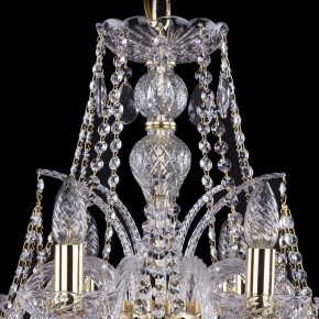 Подвесная люстра Bohemia Ivele Crystal 1411 1411/10/240/G в Камышлове - kamyshlov.mebel24.online | фото 4
