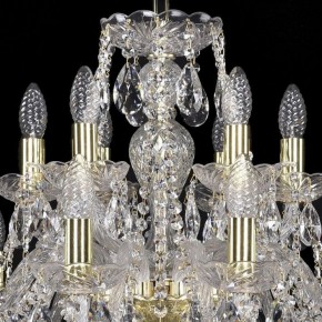 Подвесная люстра Bohemia Ivele Crystal 1411 1411/12+6/240/G в Камышлове - kamyshlov.mebel24.online | фото 4